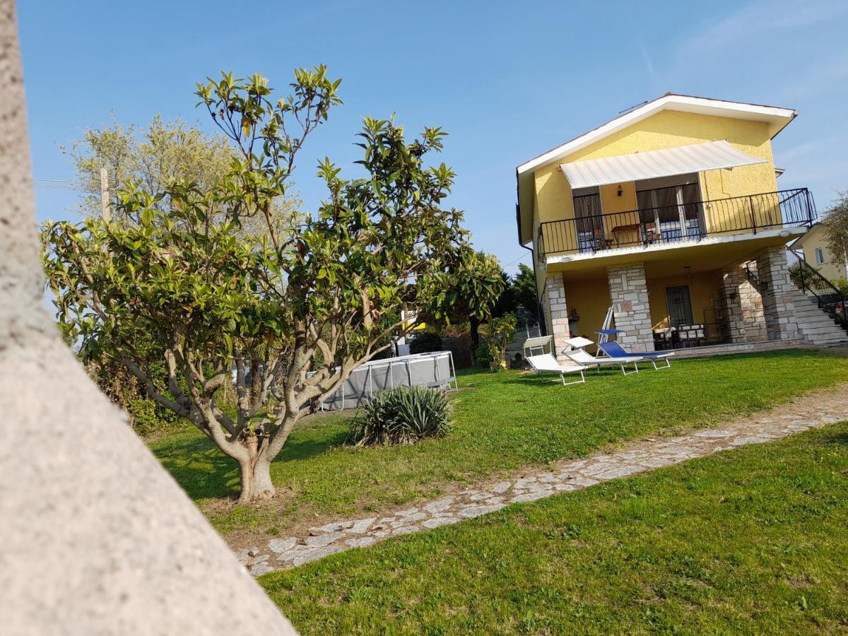 Villa La Magnolia - Private Beach Access, Garden, Views Lazise Eksteriør bilde